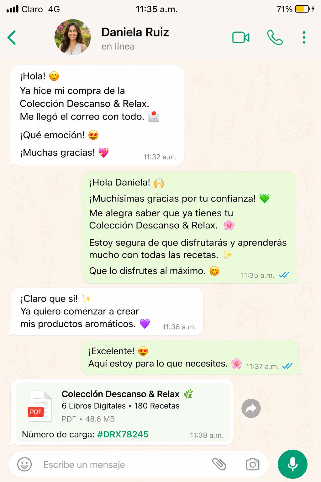 Opinión de cliente 3